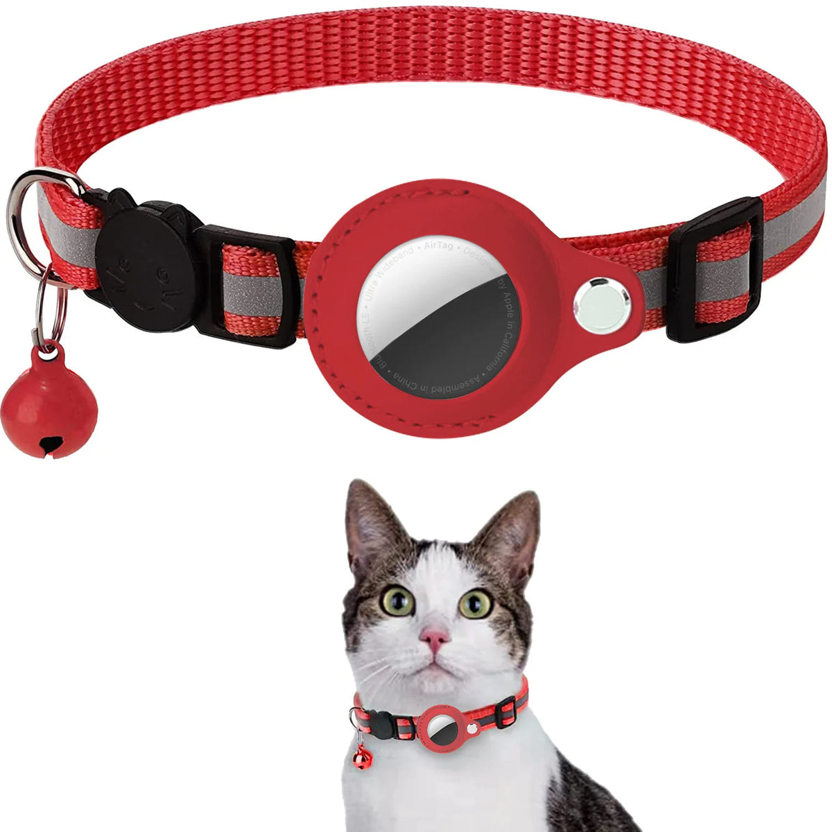Cat AirTag Holder Collar Waterproof