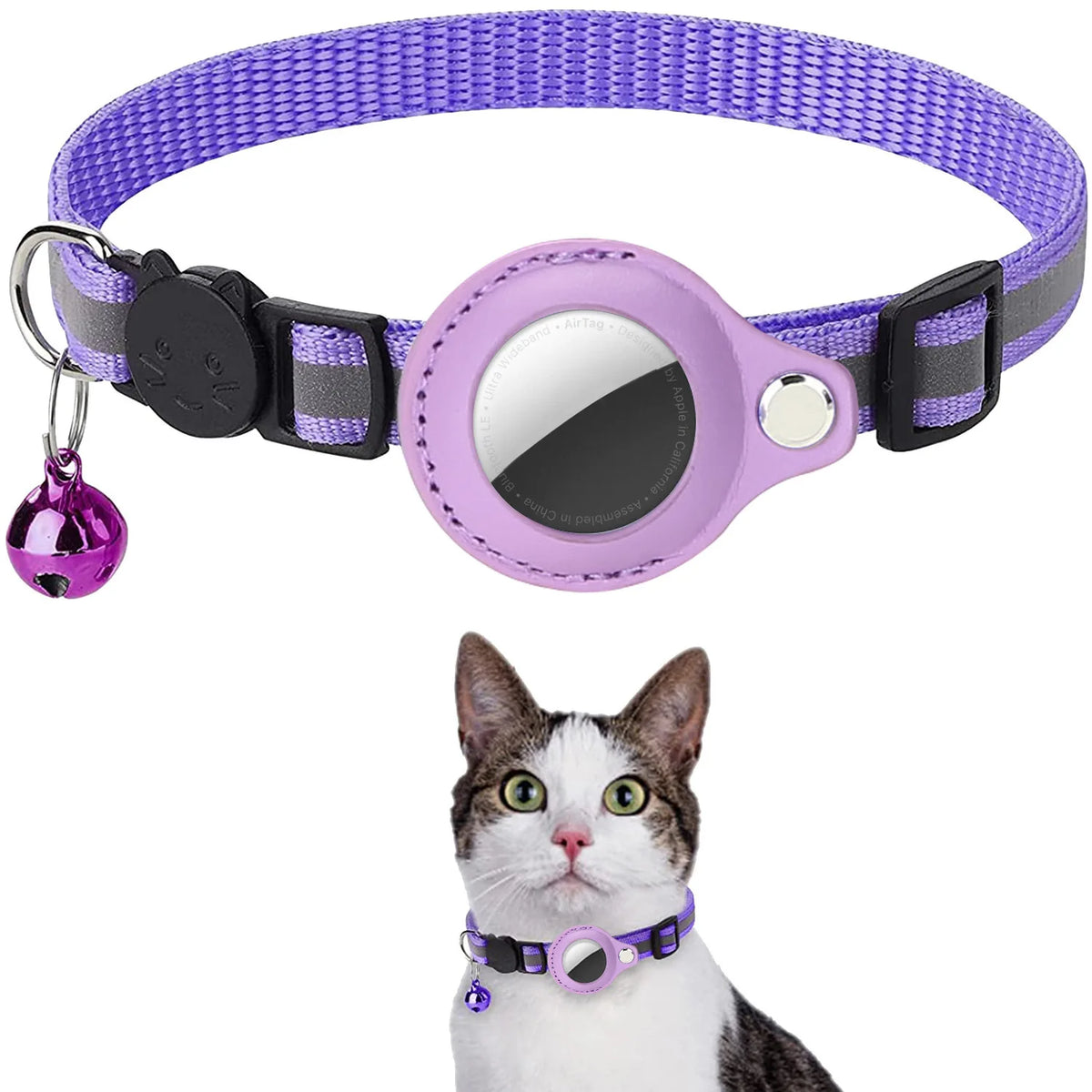 Cat AirTag Holder Collar Waterproof