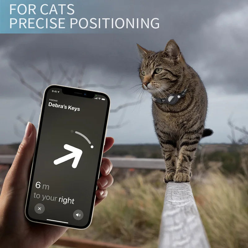 Cat AirTag Holder Collar Waterproof