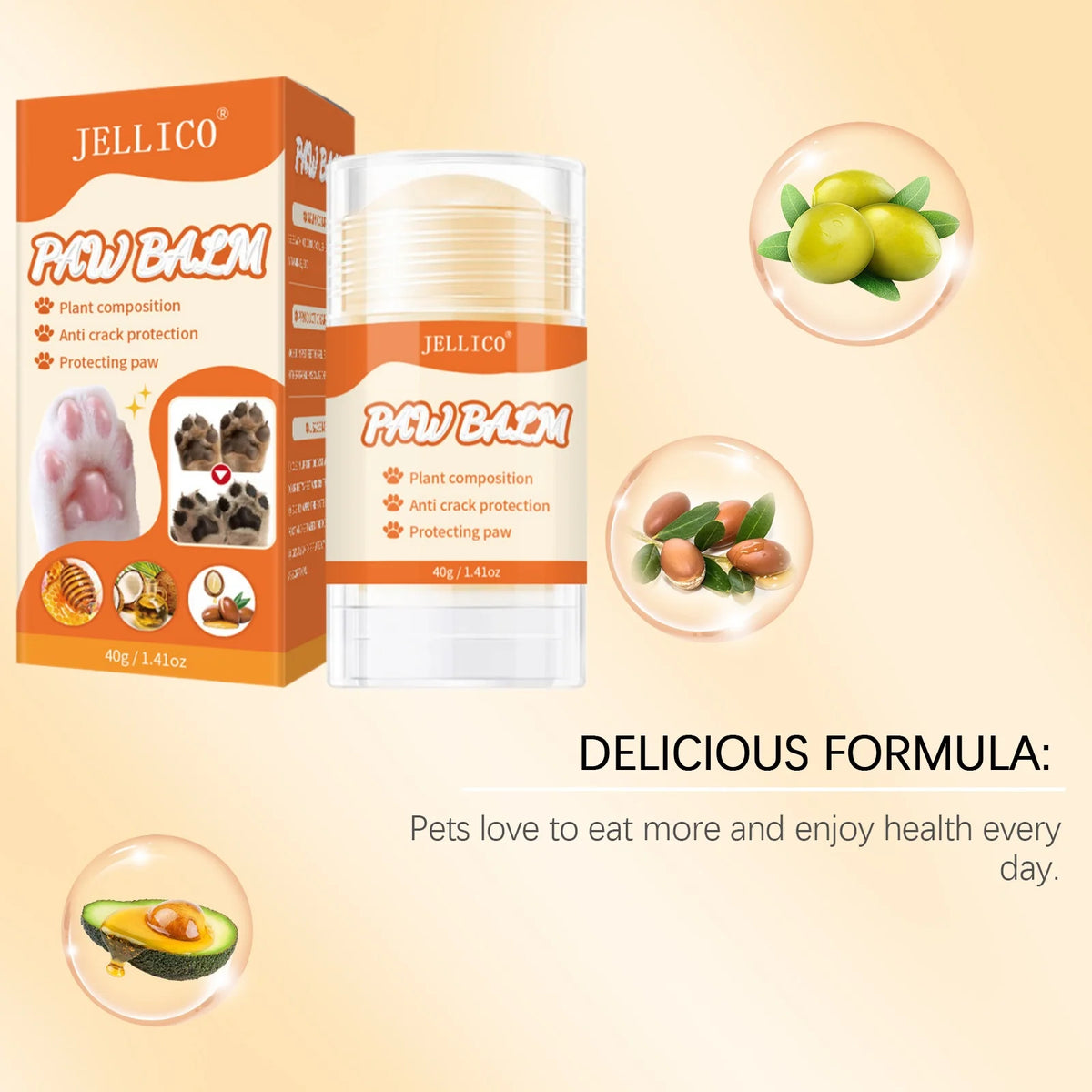 Moisturizing Paw Balm for Dogs and Cats