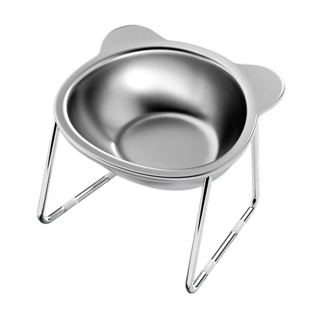 15° Elevated Pet Bowl – Designed for Neck Comfort