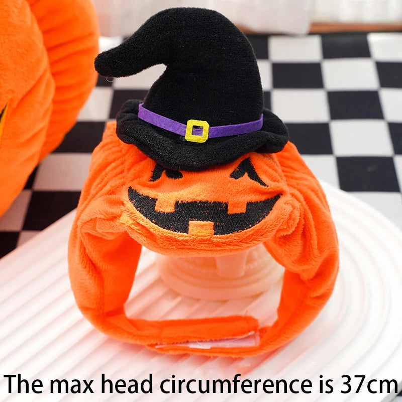 Halloween Dog Costumes Funny Pumpkin Lantern