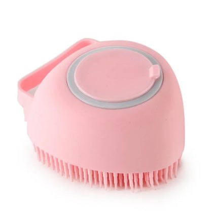 2-in-1 Silicone Pet Bath &amp; Massage Brush