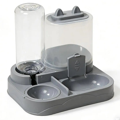 All-in-One Cat Feeder &amp; Water Dispenser
