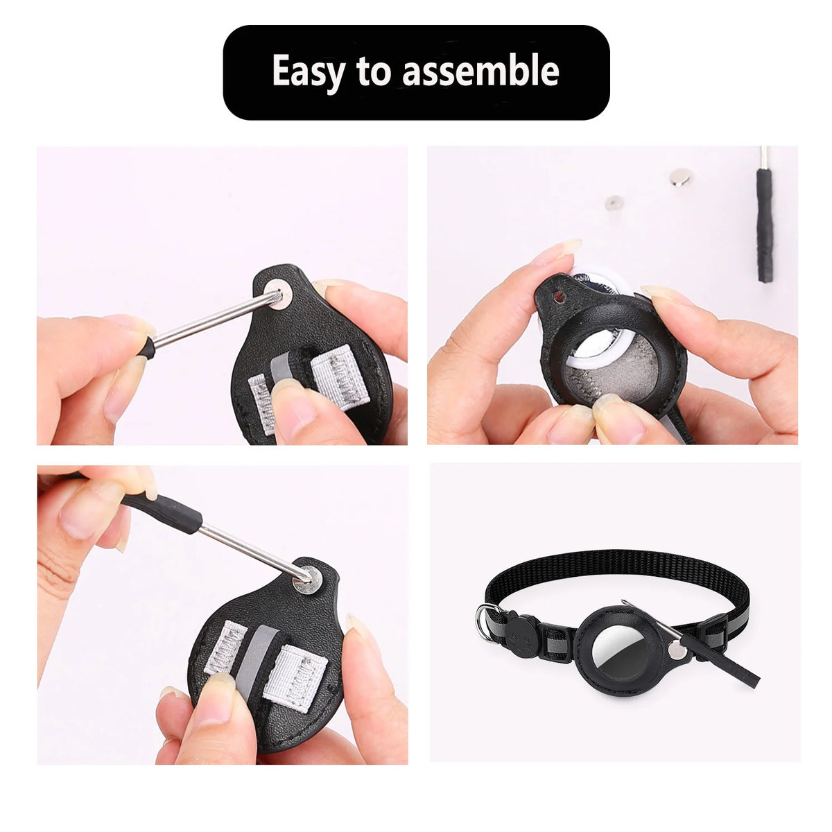 Cat AirTag Holder Collar Waterproof