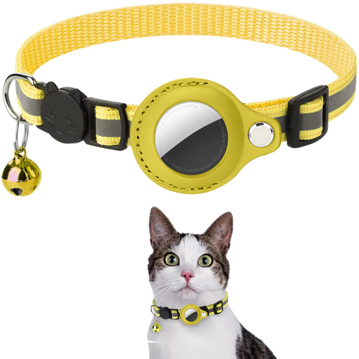 Cat AirTag Holder Collar Waterproof