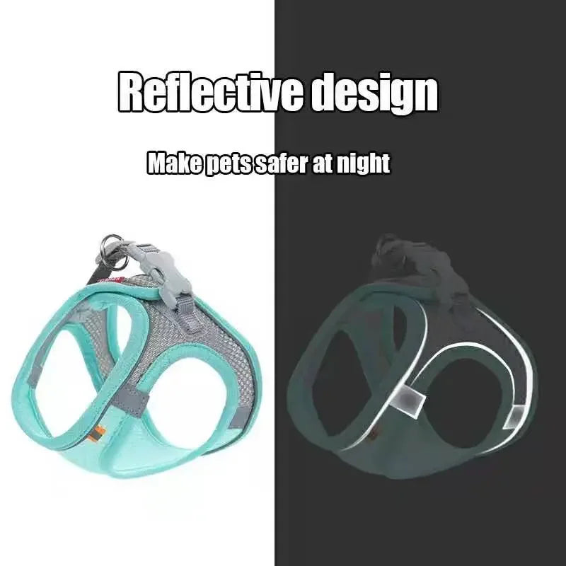 Cat Dog Harness for Small Medium Dogs Outdoor Walking