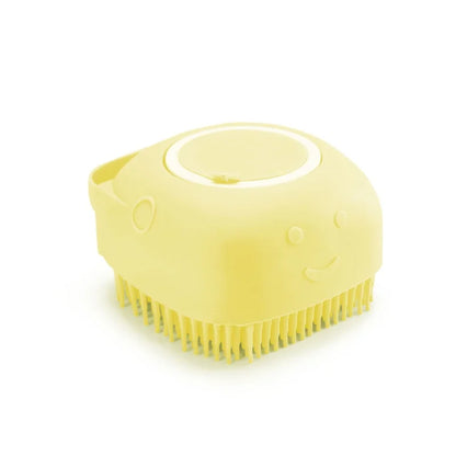 2-in-1 Silicone Pet Bath &amp; Massage Brush
