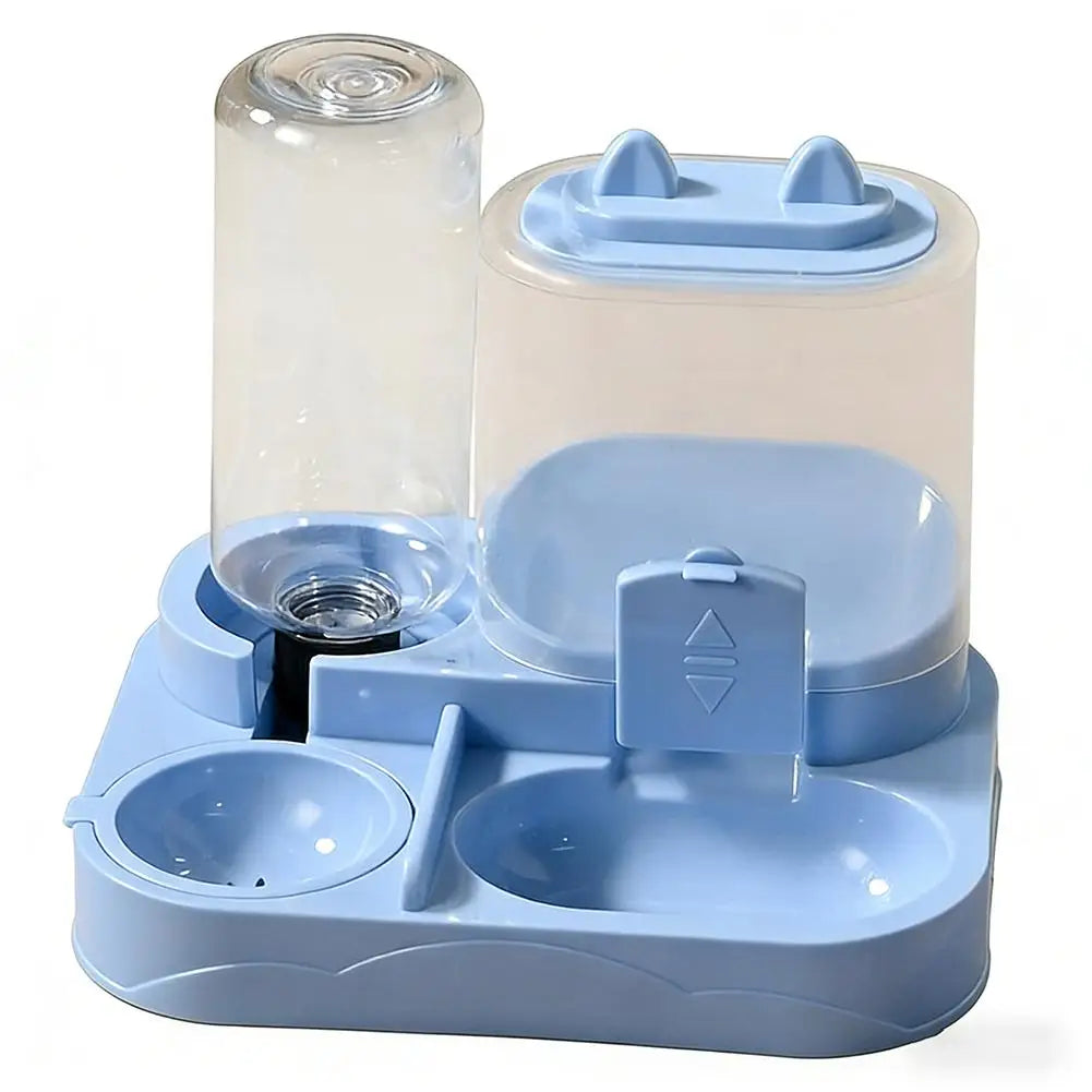 All-in-One Cat Feeder &amp; Water Dispenser