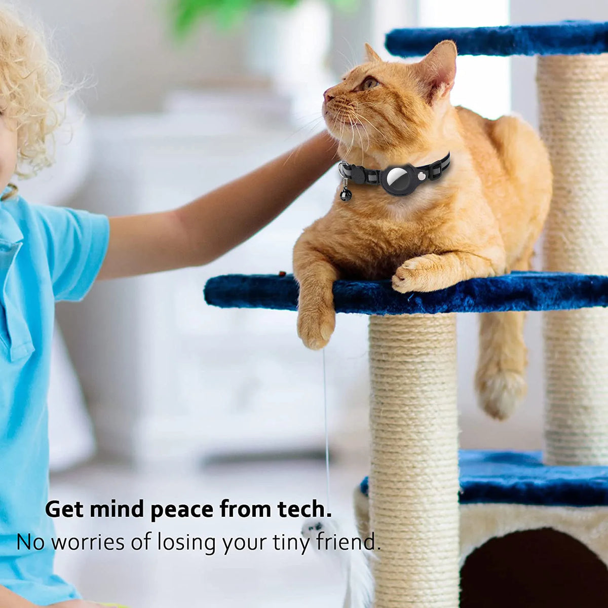 Cat AirTag Holder Collar Waterproof