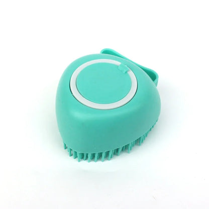 2-in-1 Silicone Pet Bath &amp; Massage Brush