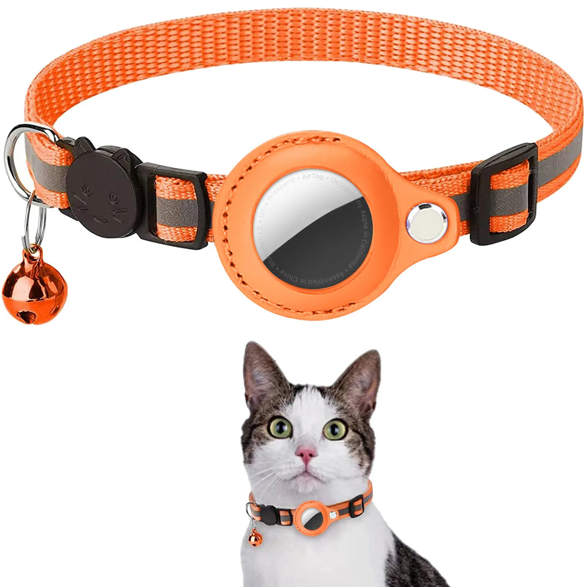 Cat AirTag Holder Collar Waterproof